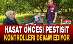 Hasat Öncesi Pestisit Kontrolleri Devam Ediyor