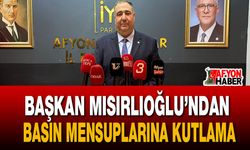 Başkan Mısırlıoğlu’ndan Basın Mensuplarına Kutlama