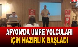 Afyon’da Umre Yolcuları İçin Hazırlık Başladı