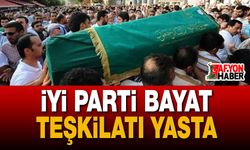 İyi Parti Bayat Teşkilatı Yasta