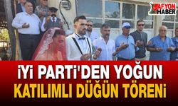 İYİ Parti Heyetinden Hocalar'da Yoğun Katılımlı Düğün Töreni