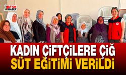 İhsaniye’de Kadın Çiftçilere Çiğ Süt Eğitimi Verildi