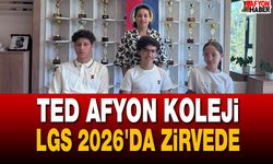TED Afyon Koleji LGS 2026'da Zirvede