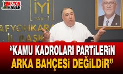 İYİ Parti’den Afyon’da Kamu Alımları İçin Sert Tepki