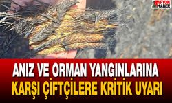 Afyon'da Anız Ve Orman Yangınlarına Karşı Çiftçilere Kritik Uyarı