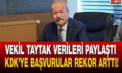 KDK’ye Başvurular Rekor Arttı! Milletvekili Taytak Verileri Paylaştı
