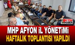 Ahmet Kahveci Başkanlığında Haftalık Toplantı Yapıldı