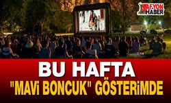 Afyon'da açık hava sinema akşamları sürüyor