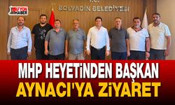 MHP heyetinden Başkan Aynacı'ya ziyaret