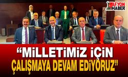 “Milletimiz İçin Çalışmaya Devam Ediyoruz”