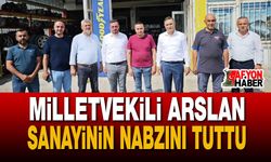 Milletvekili Arslan Sanayinin Nabzını Tuttu