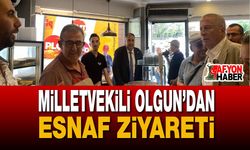 Milletvekili Olgun’dan Esnaf Ziyareti