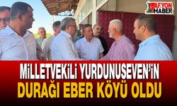 Milletvekili Yurdunuseven Çay’da: Eber Köyü Meyve Hali Esnafını Dinledi