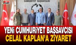 Protokolden Başsavcı Kaplan'a Hayırlı Olsun Ziyareti