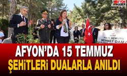 Afyon’da 15 Temmuz Şehitleri Dualarla Anıldı