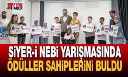 Siyer-i Nebi Yarışmasında Ödüller Sahiplerini Buldu