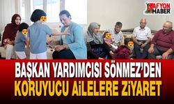 Başkan Yardımcısı Sönmez Koruyucu Aileleri Ziyaret Etti