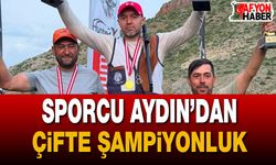 Sporcu Aydın’dan Kayseri’de Çifte Şampiyonluk