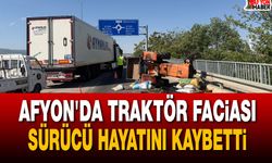 Afyonkarahisar'da Traktör Faciası