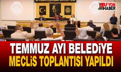 Temmuz Ayı Belediye Meclis Toplantısı Yapıldı