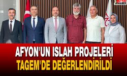 Afyon'un Islah Projeleri TAGEM'de Değerlendirildi