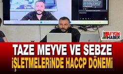 Taze Meyve Ve Sebze İşletmelerinde HACCP Dönemi