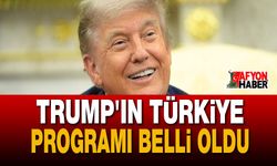 Trump'ın Türkiye Programı Belli Oldu