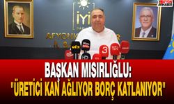 "Üretici Kan Ağlıyor Borç Katlanıyor!"