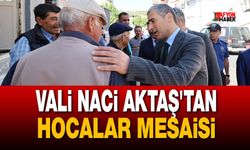 Vali Aktaş'tan Hocalar mesaisi