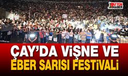 Çay’da Vişne Ve Eber Sarısı Festivali