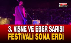 3. Vişne Ve Eber Sarısı Festivali Sona Erdi