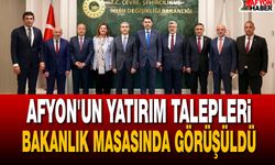 Afyon'un Yatırım Talepleri Bakanlık Masasında Görüşüldü