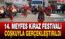 14. Meyfes Kiraz Festivali Coşkuyla Gerçekleştirildi
