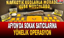Afyon'da Sokak Satıcılarına Yönelik Operasyon
