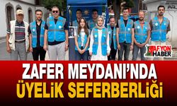 Zafer Meydanı’nda Üyelik Seferberliği