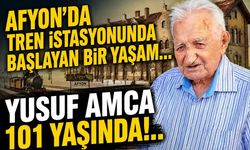Afyon'da doğdu, 101 yaşına geldi, komşularıyla kutladı!..