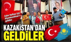 Zafer Haftası için Kazakistan’dan geldiler