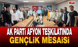 AK Parti Afyon Teşkilatında Gençlik Mesaisi