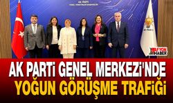 AK Parti Genel Merkezi'nde yoğun görüşme trafiği