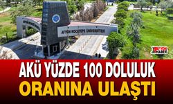 AKÜ yüzde 100 doluluk oranına ulaştı
