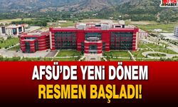 AFSÜ’de yeni dönem resmen başladı!