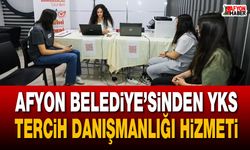 Afyon Belediye’sinden YKS tercih danışmanlığı hizmeti