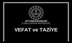 Afyonkarahisar İl Milli Eğitim Müdürü İsmail Altınkaynak’ın acı günü