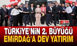 Emirdağ'a dev yatırım: 2. büyük fabrika!..