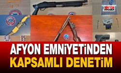 Afyon Emniyetinden kapsamlı denetim