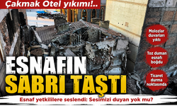 Afyon'da otel yıkımı esnafa eziyete döndü!..
