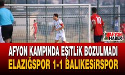 Afyon Kampında Eşitlik Bozulmadı: Elazığspor 1-1 Balıkesirspor