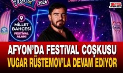 Afyon’da festival coşkusu Vugar Rüstemov’la devam ediyor