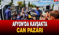Afyon’da kavşakta can pazarı: 7 kişi yaralandı