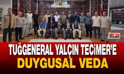 Afyon’da Tuğgeneral Yalçın Tecimer’e duygusal veda